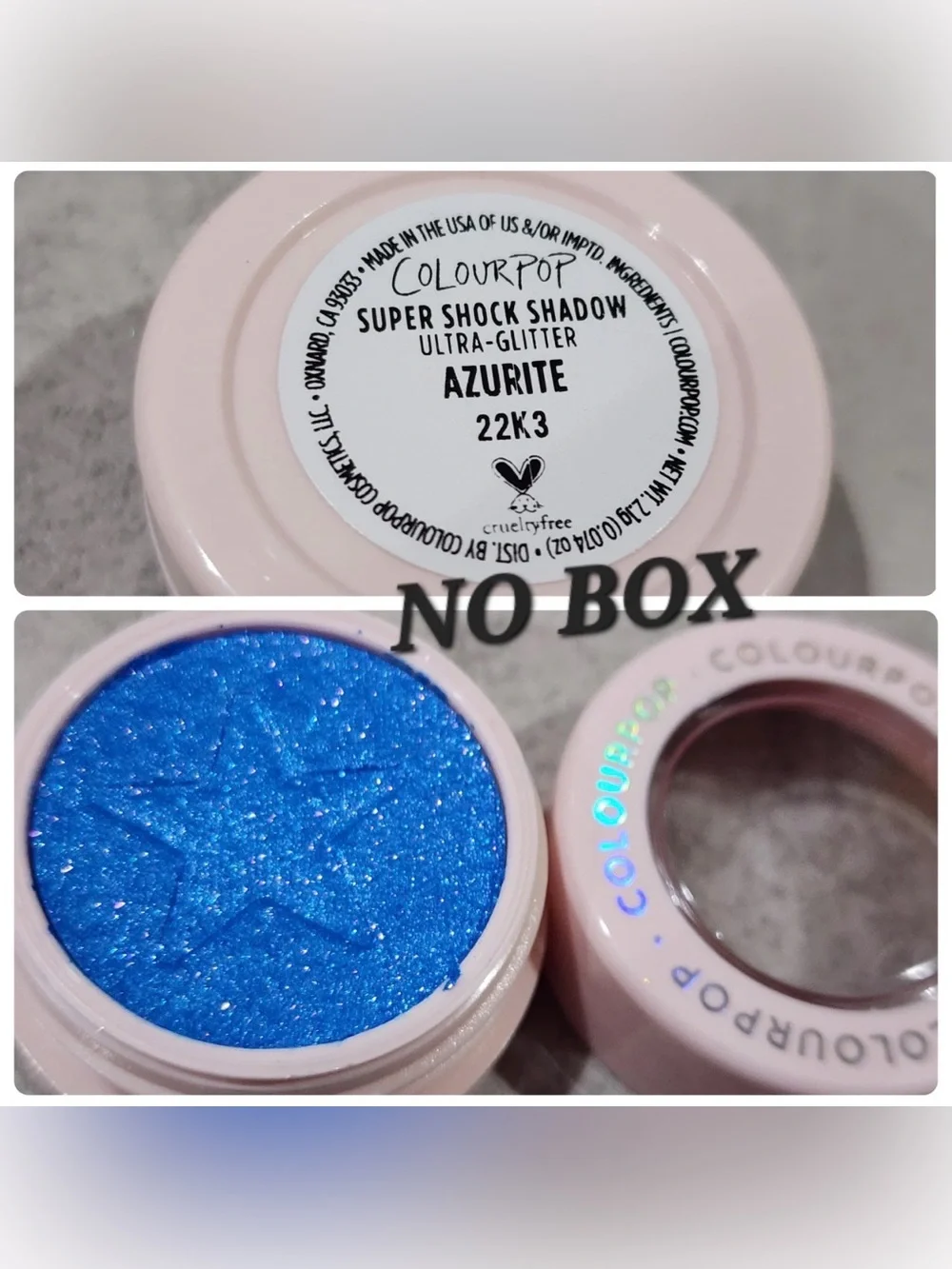 Colourpop Limited Edition Supershock Eyeshadow | Azurite